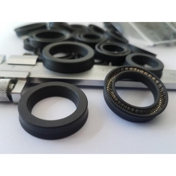 Sello de alta calidad, de alta resistencia de la fuerza PTFE, color negro de las juntas de la goma de silicona
