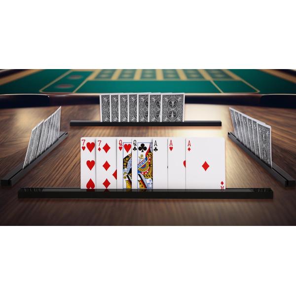 4 Пакет Прозрачный акриловый держатель игровых карт для игр Трампа Игры с картами