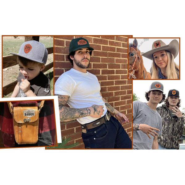 Best Supplier China Manufacturer Hot Sale Debossed Leather Logo Name Label Iron On Sew On Custom Leather Patch For Caps Hats Jeans