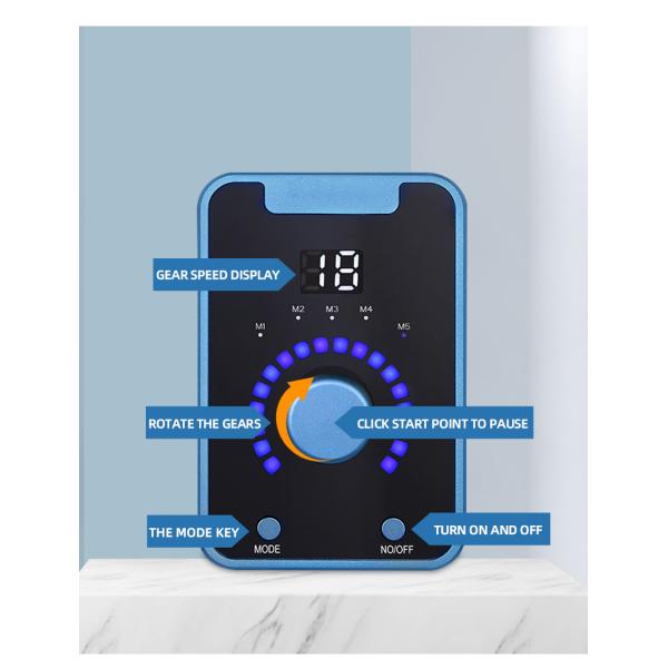 Electric Type SMP Scalp Micropigmentation Device with Permanent Makeup and Swiss Motor Tattoo Machine in Black Blue