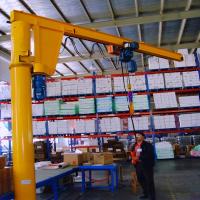 A coluna 2T de levantamento industrial montou Jib Crane Equipment Used In Workshop