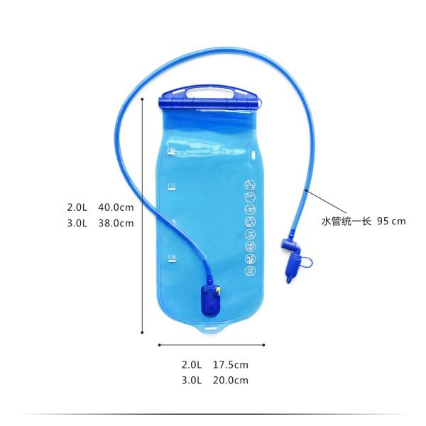 Custom Folding Water Bag , Outdoor Sports PEVA Water Bladder OEM Accepted