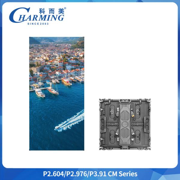 3D Aluminum Alloy P2.6/P2.98 8K HD painel de led P3.9 Outdoor 500x1000 Display Rental Outdoor Led Screen 3x2 Rental