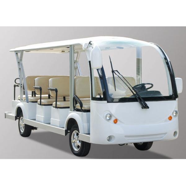 14 Seats 48V Trojan Battery Motor 72V 7.5KW Electric Sightseeing Bus