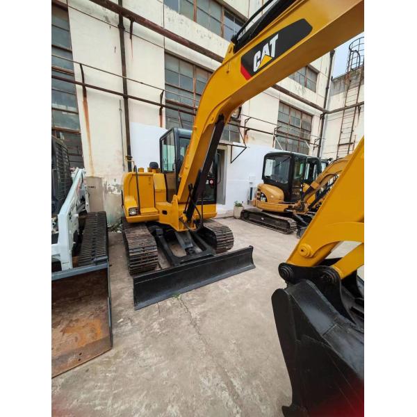 Excavateur d'occasion moteur original CAT 306D, entretien régulier, 100 unités en stock