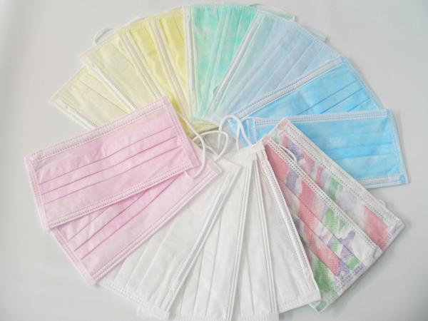 Soft Breathable Kids Disposable Mask , Hypoallergenic Kids Hospital Mask