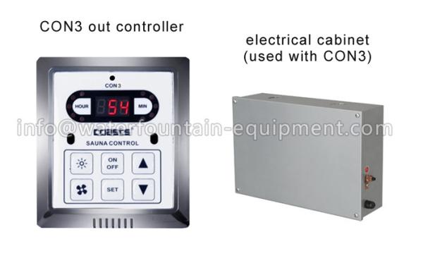 Ground - Mounted Stainless Steel Sauna Heater , Commercial Use Portable Sauna Heater