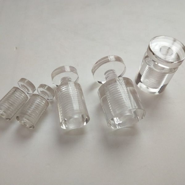 Customized Acrylic Clear Wall Mounted Standoff Screw for Sign Holder Advertising Board Bolts length 20mm
