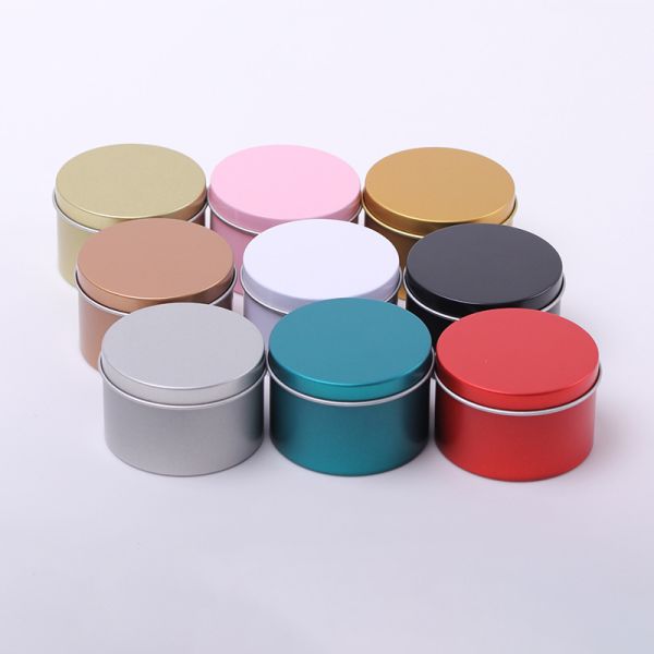 Customized Metal Tin Packing for Balm Empty Tin Cans with Screw Lid