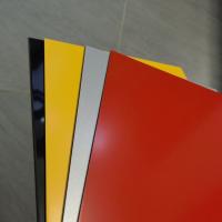 el panel compuesto de aluminio de 4mm*0.3 ACP PVDF para la decoración externa del revestimiento de la pared