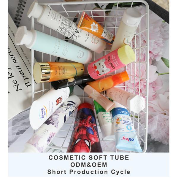 Трубка 5ml пустой круглой выжимкы пластиковая для трубки сливк руки упаковывая