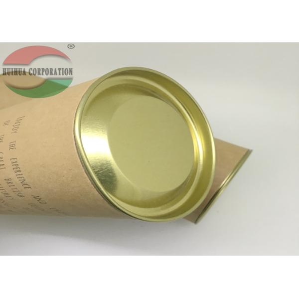 Упаковка трубки бумаги Крафт бутылки вина с напечатанным логотипом/деревянной крышкой пробочки