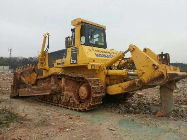 A transmissão de TORQFLOW usou poder do motor do estripador 605hp da escavadora D375A 5 de KOMATSU o único