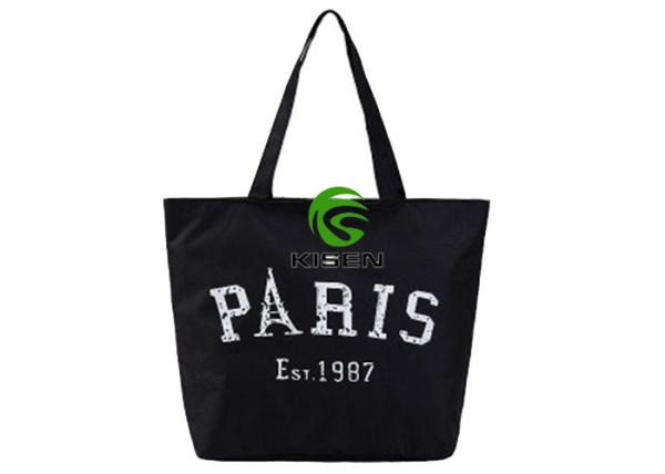 Shopping Plain Cotton Tote Bags Washable Canvas Grocery Bags With Handle