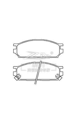 OE Number 34 11 6 761 244 BMW Ceramic Brake Pad Set With Wear Sensor And Hardware Included