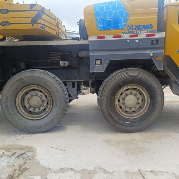 Five-Arm Crane Jib XCT80L5 2020 Years XCMG Mobile Crane 80tons for Heavy-Duty Construction Projects