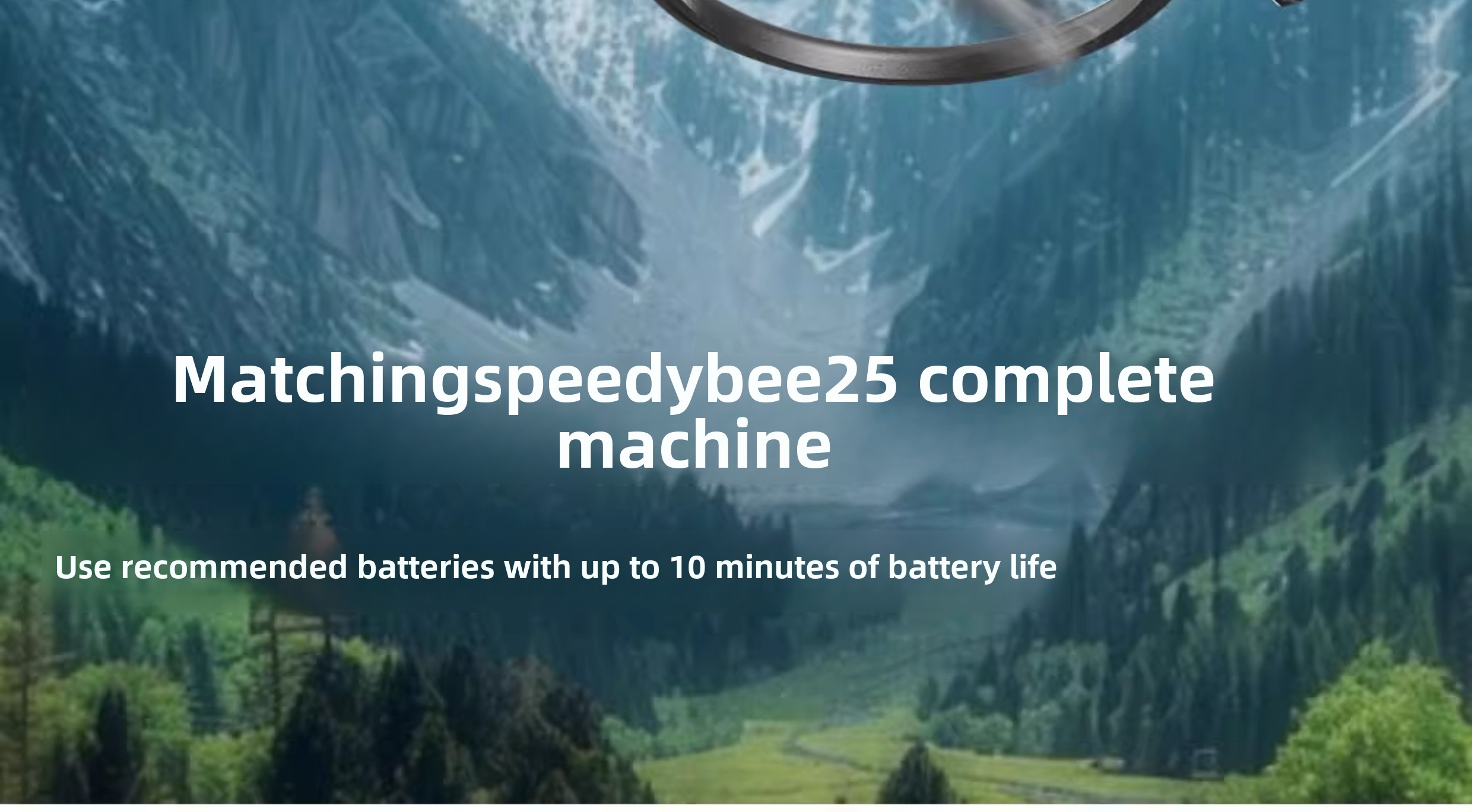 Speedybee V2 FPV Racing Drone Parts 2.5inch Bee25 Ride-Through Machine 1404-4600Kv Brushless Motor Silicone Adapter Upgrade