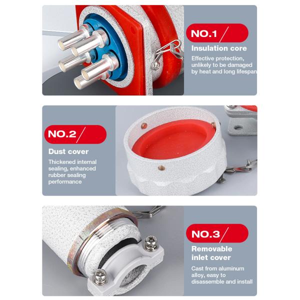 32A 3 Pin Industrial Mobile Explosion Proof Plug and Socket