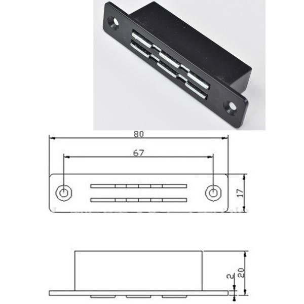Office Home Plastic Heavy Duty Magnetic Door Catcher