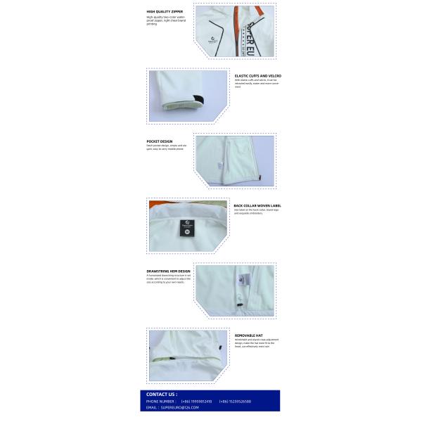Outdoor Waterproof XXXL Lightweight Hiking Jacket