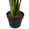 Fake Colocasia Esculenta, Plastic variegata artificial Taro, Subtropics Faux Swiss Cheese Plant For Home Garden Office