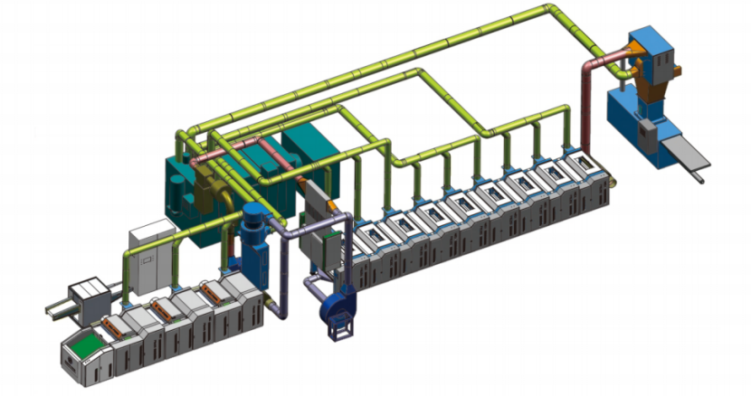 260-360kg/h Capacity Garment Textile Recycling Line with 145kw Installed Power for Spinning Process Textile Recycling Machine