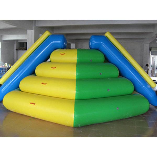 CE inflatable water park games inflatable water climbing rock