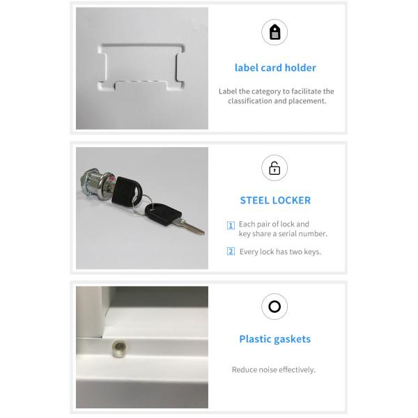 Шкафчик одиночного замка ключа 5 дверей стальной для одежд и шкафа ботинок стального