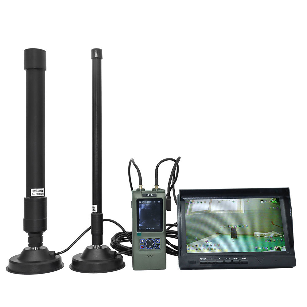 Portable Wideband UAV Drone Detector | 100 MHz–8 GHz RF Detection