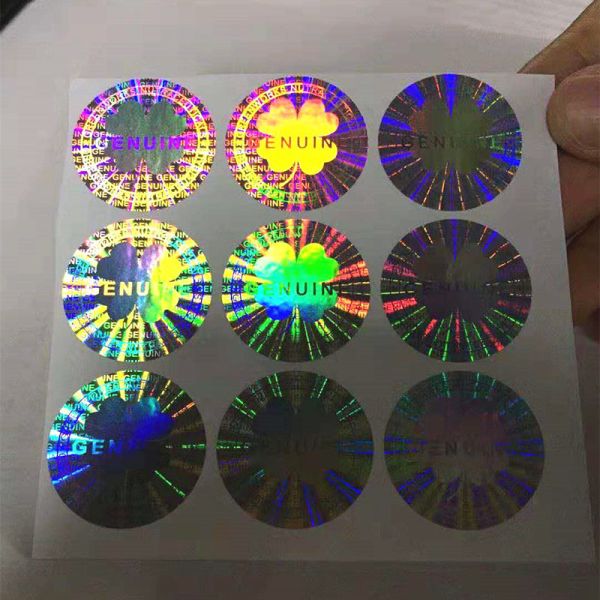Anti Counterfeiting 3d Hologram Sticker Security Sticker Label Custom Qr Code Logo