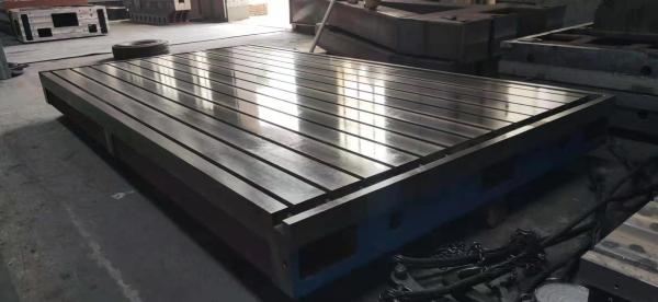 Tipo oco da inspeção alta da dureza HT200-300 da placa de base do entalhe de T placas de superfície