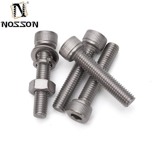 Flat Head Hexagon Cheese DlN912 Stainless Steel Machine Screw M1.6 M2 M2.5 M3 M4 M5 M6 M8 M10 M12 M14 M16 M20