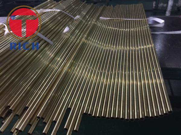 ASTM B135 C27200 Seamless Brass Round Tube Cold Drawn
