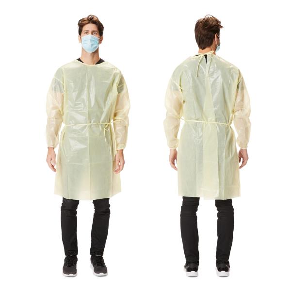 Non Sterile AAMI Level 1 Disposable Protective Gown