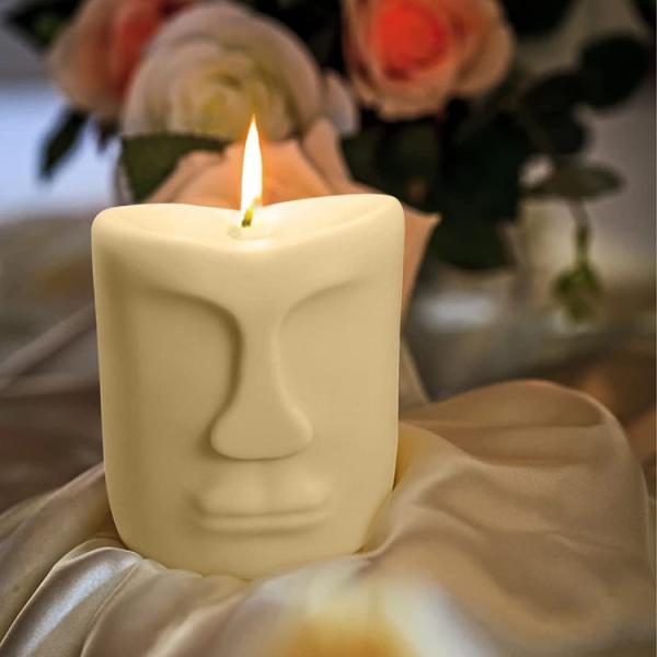 Силикон свечи человеческого лица отливает прессформу в форму свечи дружелюбного анти- разрыва Eco многоразовую