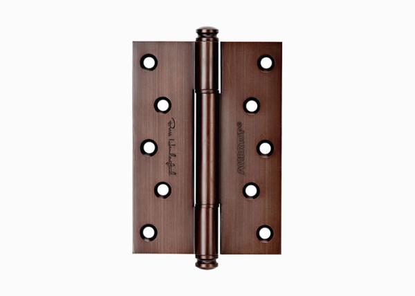 Heavy Duty Satin Brass Door Hinges Solid Brass Ball Bearing Hinges 89mm 127mm