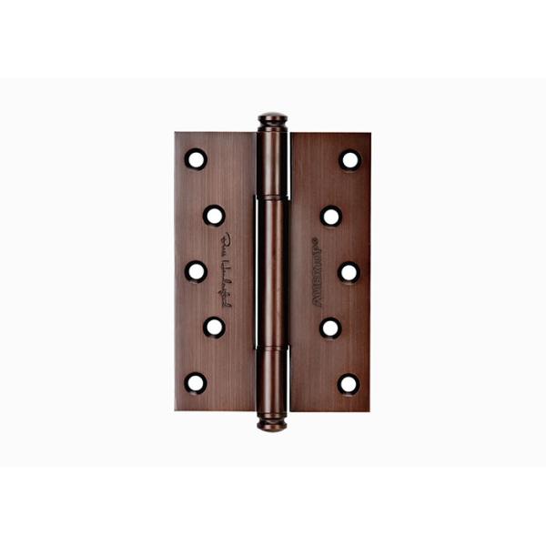 One Piece Brass Bearing Hinges , 4 Inch 5 Inch Solid Wood Door Hinges With Screws