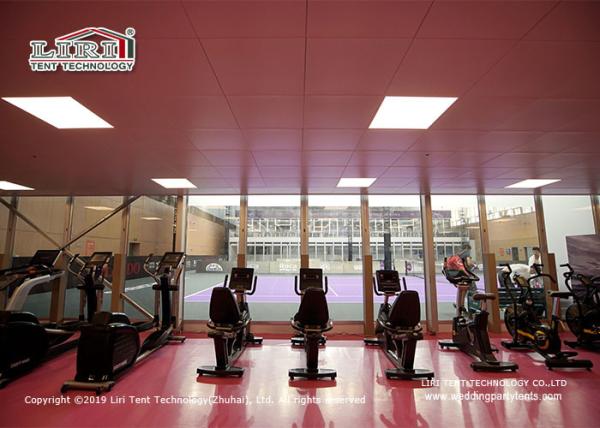 Modular Aluminum Frame Tent Temporary Structure For Gym Sports Venues