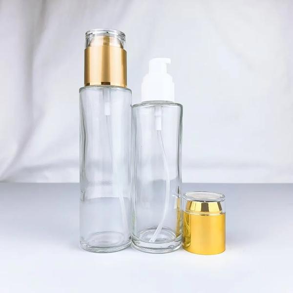Superior Aesthetics Glass Bottle Set for Luxurious and Eye-Catching Packaging
