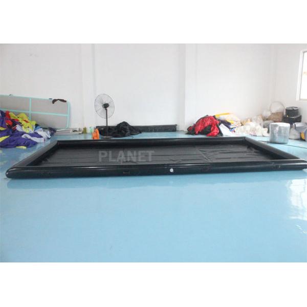 Подгонянные циновки мойки PVC 6x3m 0.6mm раздувные