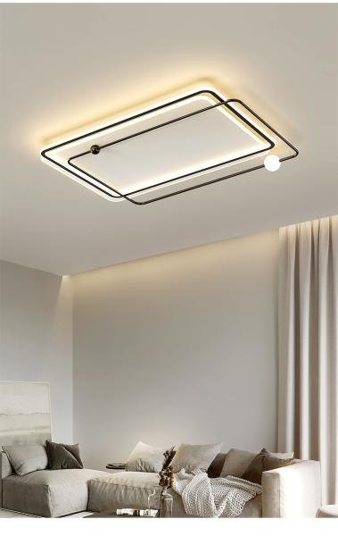 Nordic Living Room Minimalist Ceiling Lights Modern Bedroom Recessed  Rectangular Ceiling Lights(WH-MA-247)