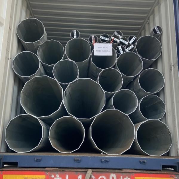 1000KGF - 10000KGF Pollo de acero de transmisión eléctrica 105FT Pollo poligonal de acero