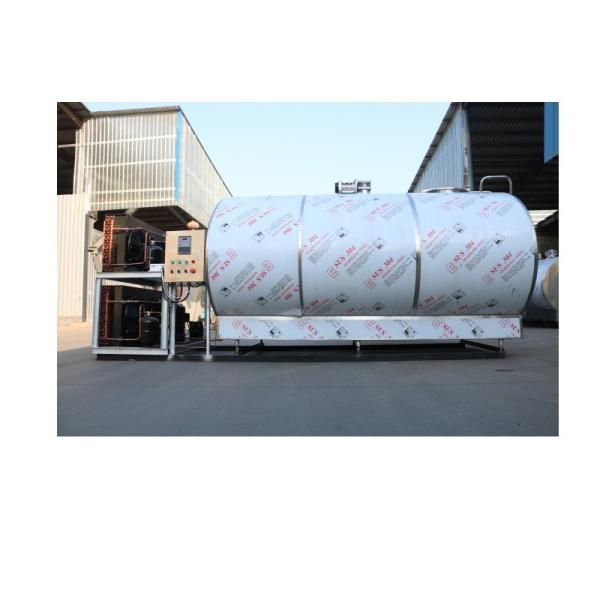 Stainless steel 100-10000l direct cooling milk storage tank SUS304 milk receiving tank cooler silo tanks cheap price for sale