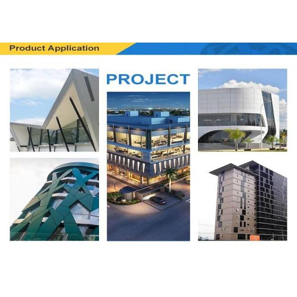 CE Aluminium Sandwich Panel , Antibacterial Alloy Composite Panel