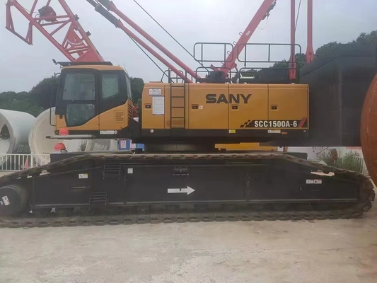 Mobile Crawler Crane Used 150t Crawler Crane 2021 Model Sany SCC1500-6