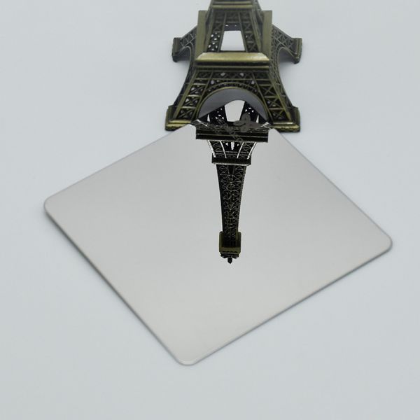 Lámina de acero inoxidable espejo 304 pulido alto resistente al óxido para decoración de interiores