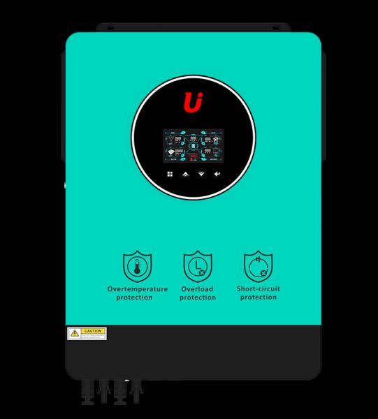 10KW Hybrid Solar Inverter with 98% Efficiency and Triple Protection for Home and Commercial Use