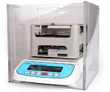 Specific Rubber Testing Equipment , Gravity Densimeter Electronic Density Tester