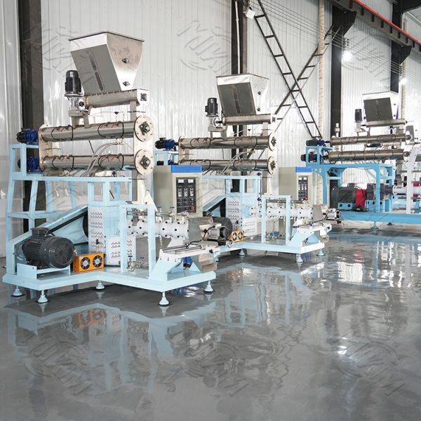 low price Floating Fish Feed Pet Food Feed Wet Twin Screw Extruder Puffing Machine