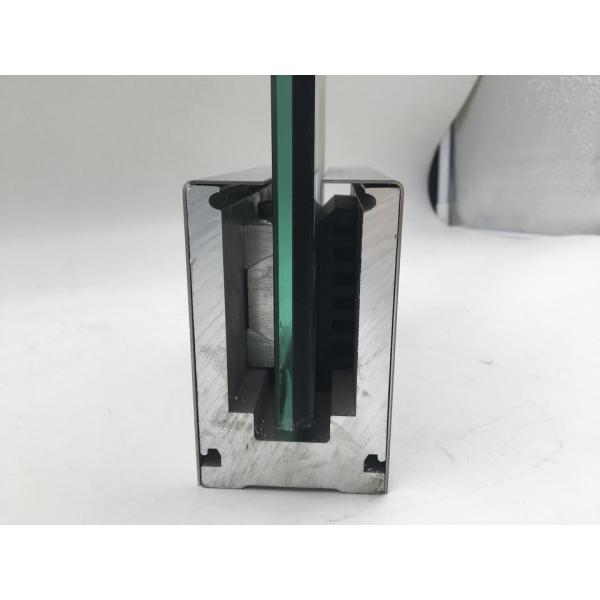 Перила балюстрады современной нержавеющей стали Frameless стеклянные для крытого и на открытом воздухе